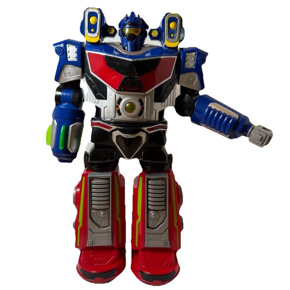 Adventure Force Astrobot Robot Toy 14" Walking Talking Lights Sound - Untested